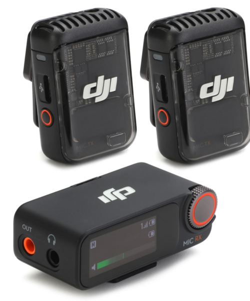 DJI Mic 2 (2 TX + 1 RX + Charging Case)